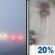 Thursday: Patchy fog before 10am, then a slight chance of rain. Partly sunny, with a high near 59. North wind 0 to 5 mph. Chance of precipitation is 20%. Thursday: Patchy Fog then Slight Chance Light Rain