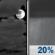 Saturday Night: A slight chance of rain showers after 4am. Mostly cloudy, with a low around 42. Saturday Night: Mostly Cloudy then Slight Chance Rain Showers
