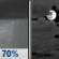 Tonight: Rain showers likely before 7pm. Mostly cloudy, with a low around 49. Southwest wind 0 to 5 mph. Chance of precipitation is 70%. Tonight: Rain Showers Likely then Mostly Cloudy