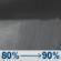 Thursday Night: Rain showers. Cloudy, with a low around 45. Thursday Night: Rain Showers