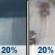 Wednesday: A slight chance of rain showers between 7am and 10am, then a slight chance of rain. Mostly cloudy, with a high near 44. Northeast wind 5 to 15 mph. Wednesday: Slight Chance Rain Showers then Slight Chance Light Rain