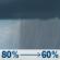 Sunday: Rain showers. Cloudy, with a high near 64. Sunday: Rain Showers