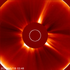 Latest LASCO C2 image of the Sun