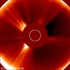 Latest LASCO C2 image of the Sun