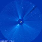 Latest LASCO C3 image of the Sun
