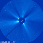 Latest LASCO C3 image of the Sun