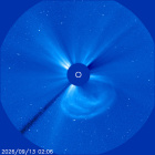 Latest LASCO C3 image of the Sun