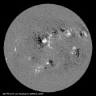Latest SDO/HMI Magnetogram image of the Sun