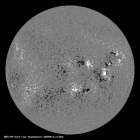 Latest SDO/HMI Magnetogram image of the Sun