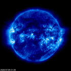 Click for time-lapse image of the sun