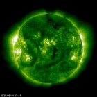 SOHO EIT 195 image of the sun