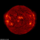 SOHO EIT 304 image of the sun